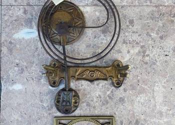 771 Gong sanki półka wieszak mocowanie mechanizmu starego zegara Kienzle