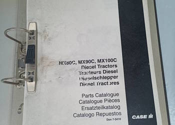 Katalog Części zamienny Ciagnika Case IH MX80C, MX90C, MX100C