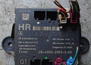 Moduł sterownik drzwi prawy tył Mercedes W204