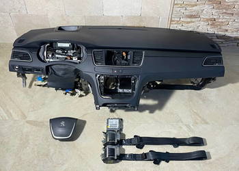 PEUGEOT 508 HEADUP START/STOP DESKA KONSOLA PODUSZKI PASY DEMONTAŻ