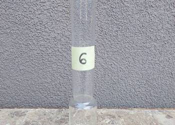 nr6 Klosz cylinder kominek starej lampy naftowej 34mm