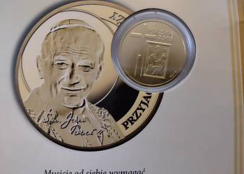 Numizmat św.Jan Paweł II przyjaciel młodzieży 2016r