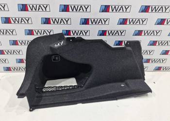 BMW 3 F30 BOCZEK BAGAŻNIKA LEWY TAPICERKA LEWA 7289011