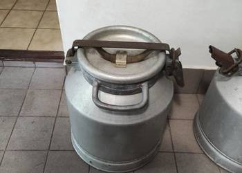 Bańka, konwia, kanka na mleko z czasów PRL