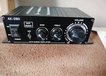 stereofoniczny wzmacniacz audio Hi-Fi. AK-280. NOWY