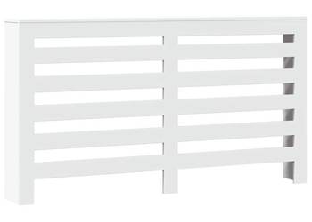 vidaXL Osłona na grzejnik, biała, 149x20x82cm(SKU:852699)