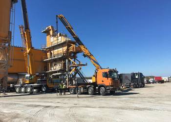 Mobilna otaczarnia, betoniarnia, asfalciarnia Ermont