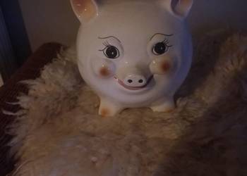 Skarbonka świnka ceramiczna duża