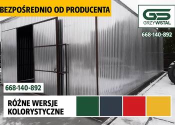 Duży Garaż Blaszany /Magazyn/ Wiata Garażowa -Hala -Wiata – GRZYWSTAL Duży Garaż Blaszany /Magazyn/ Wiata Garażowa -Hala -Wiata – GRZYWSTAL