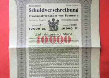 ( 764 ) Papiery Wartościowe 10000 Marek