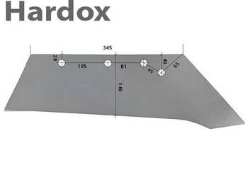 Lemiesz 300hektarów HARDOX DU435S/P części do pługa REGENT