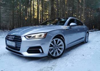 Audi A5 5F Quattro Czarny Środek