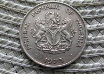 Nigeria 10 Kobo 1973r