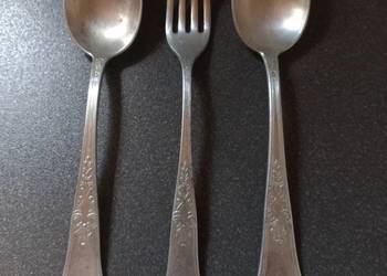 Sztućce zestaw 2 łyżki I widelec Hefra plater