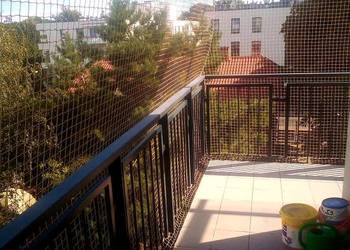 Siatki przeciw ptakom montaż bez wiercenia Warszawa Montaż Siatki Na Balkon