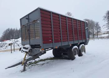 Przyczepa objętościowa do zielonki kukurydzy polecam