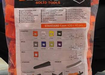 System do poziomowania płytek 1mm 400+40 szt. GRATIS Lublin ATUT-BIS