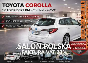 Toyota Corolla 21-22 Salon Polska 1.8 HYBRID 1wł z Pakietem TECH Bezwypadk…