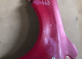 Błotnik VW FOX LY3D lewy czerwony 05-11 przód blotnik do malowania NieIdeal