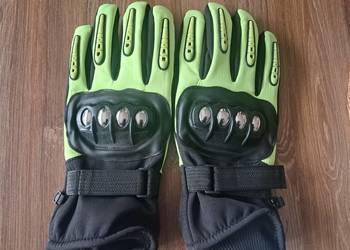 nowe ocieplane rękawice na motocykl lub quada, rozmiar L/XL brak metki