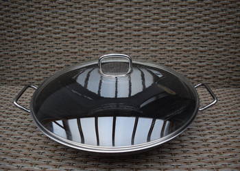 WOK PATELNIA Z POKRYWĄ GERMANY * Okazja * Olsztyn * Wysyłka