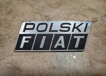 Znaczek emblemat Polski Fiat