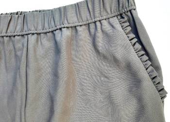 42 Spodnie damskie Tailored szare eleganckie guma 80-92cm 42 Spodnie damskie Tailored szare eleganckie guma 80-92cm