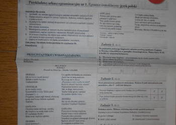 Próbny egzamin ósmoklasisty - język polski - Gazeta Wyborcza