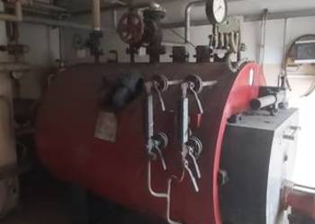 Piec parowy 450 kW na olej opałowy