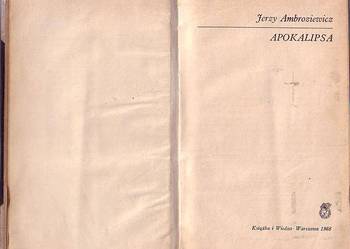 (9411) APOKALIPSA – JERZY AMBROZIEWICZ