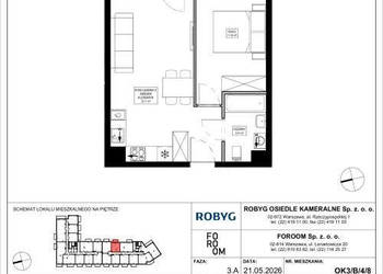 2 pokoje 38,02 M2 Osiedle Kameralne ROBYG – BEZPOŚREDNIO - Cesja Umowy Dew…