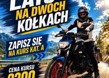 Ile kosztuje kurs prawa jazdy kat.A - 3200 zł