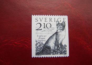 Szwecja 1983 MNH Mi. 1246 Fauna Zwierzęta Lis  a