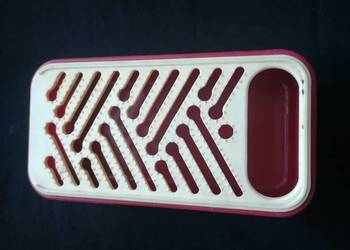 Tarka do owoców z pojemnikiem.Plastikowa.