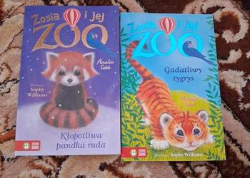 2 książki z serii Zosia I jej zoo