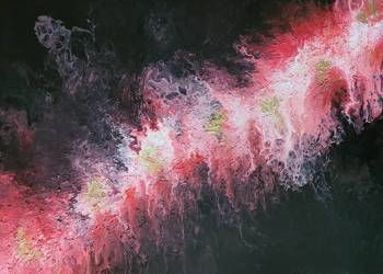 Duży obraz teksturowany