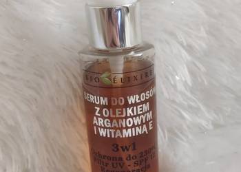 Serum do włosów z olejkiem arganowym i wit. E, 3w1 Bioelixire