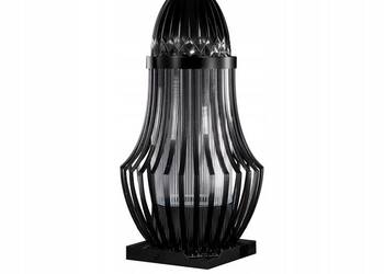 ZNICZ LAMPION KORYNT ATENY AŻUROWY BLACK EDITION