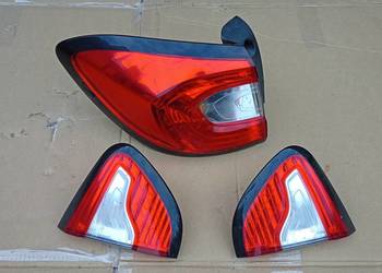 Renault Captur I lampy tylne.