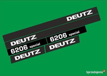 naklejki deutz 6206 special