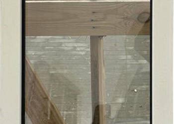 OKNA KacprzaK Witryna 46X97 FIX Używany PCV Plastikowy