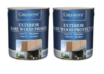 efekt surowego drewna Ciranova Exterior Bare Wood olej do drewna