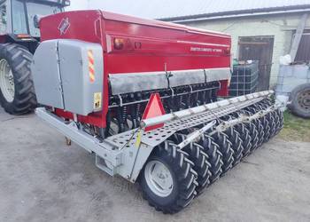 siewnik talerzowy kongskilde rok 2008 compact z nawozem poplony wał oponowy