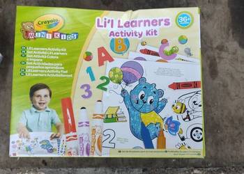CRAYOLA Mini Kids, Zestaw pierwszych kolorów i naklejek, kreatywna aktywnoś
