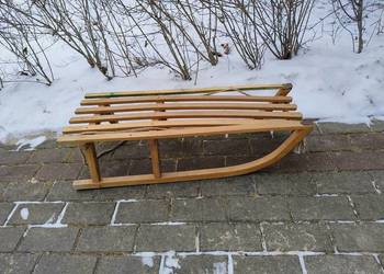 Sanki drewniane