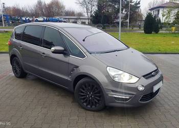 Ford S-Max Titanium 2.0 TDCi 180 KM, 7 osobowy, convers + wzorowy stan