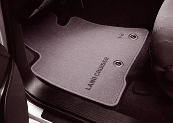 TOYOTA Land Cruiser Oryginalne dywaniki welurowe komplet PZ410-7935A-DY OE