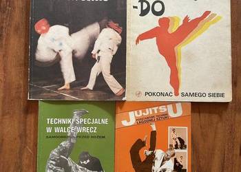 Zestaw książek sztuki walki retro- karate teakwondo jujitsu walka wręcz (4)