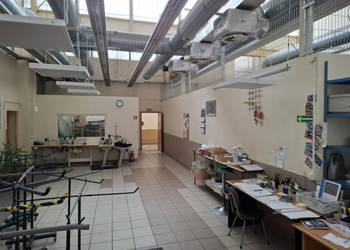 Hala produkcyjna, pomieszczenia usługowe