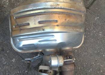 Tłumik prawy Porsche Panamera z klapką i zaworem Tłumik prawy Porsche Panamera z klapką i zaworem